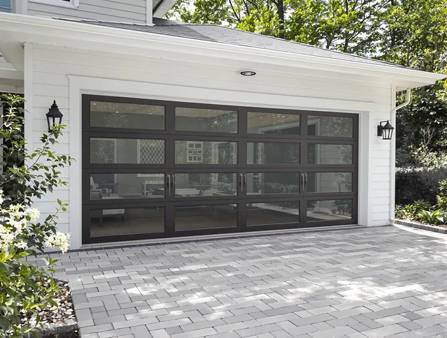 East Windsor Garage Door Repair design specialist presenting custom garage door options to East Windsor homeowner