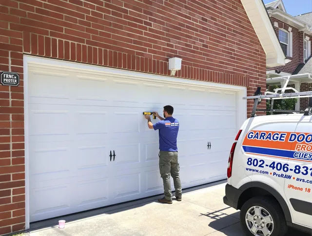 Local garage door repair service by East Windsor Garage Door Repair in East Windsor