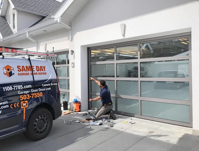 Same-day garage door repair service by East Windsor Garage Door Repair in East Windsor